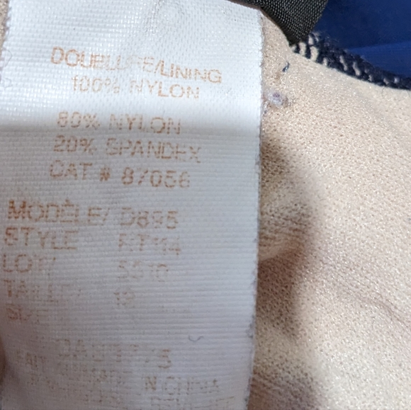 Roots Swimwear '04 Tricolor Bathing Suit Top - Picture 5 of 7